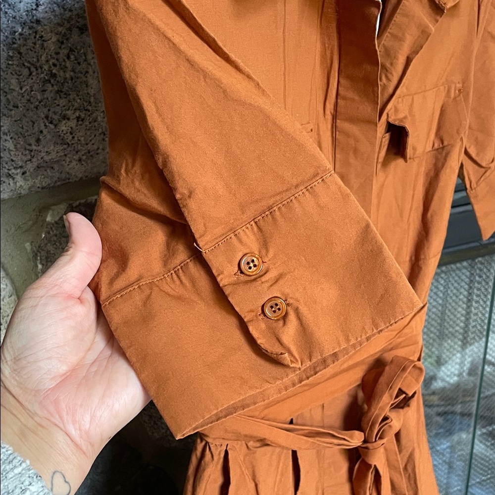 Zara ZW Collection Poplin Shirtdress - Picture 5 of 15